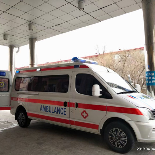 军垦路街道救护车出租服务案例2